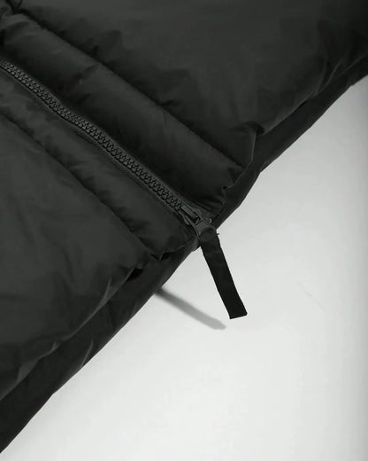 Men Zip Up Padded Coat For Winter