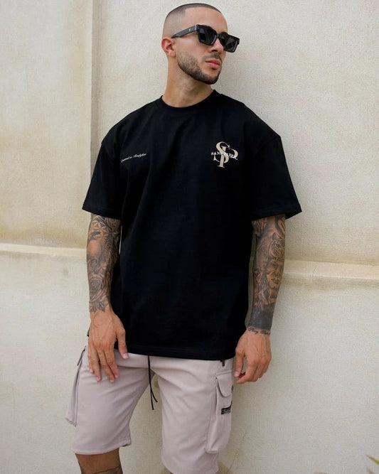 Men's Printed Oversized Tee