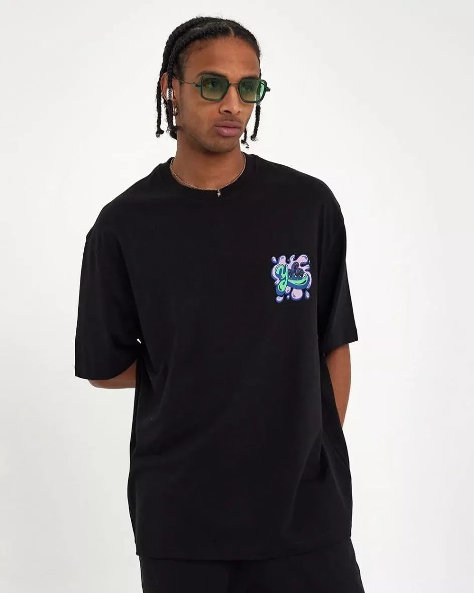 Men's Printed Oversized Tee